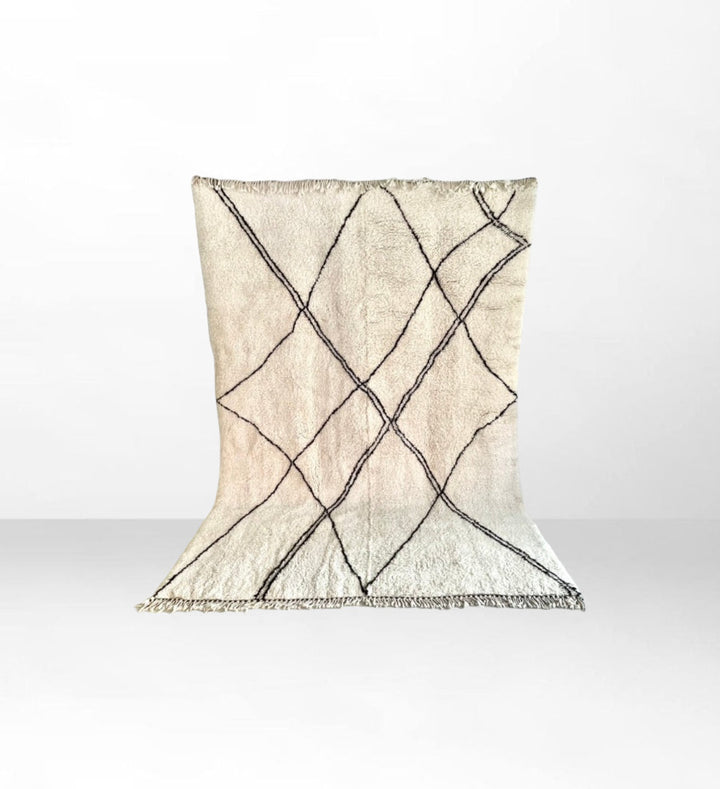 Zoubir: Luxurious Modern Scandinavian  Beni Mrirt Custom Rug